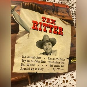 Tex Ritter, Herman the Hermit, Carson Robinson - Single Vinyl Records
